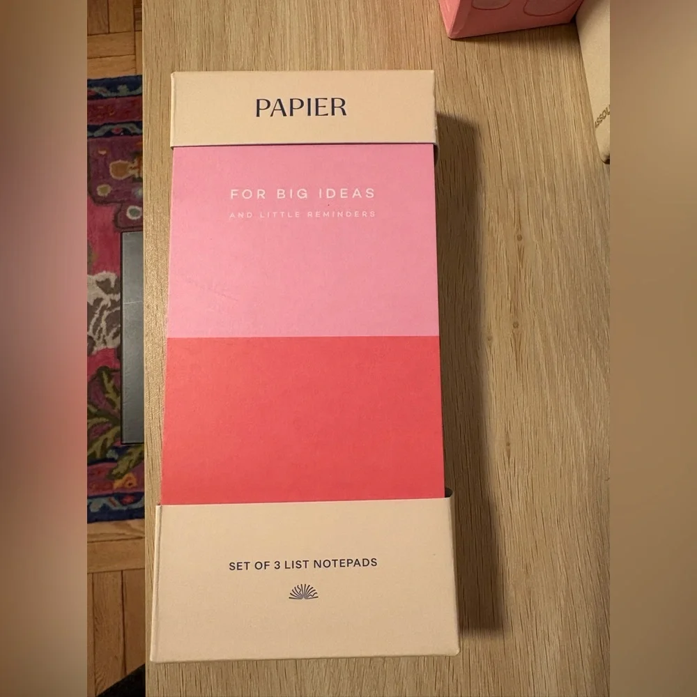 PAPIER SET OF 3 NOTEPADS